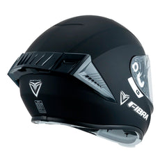 Casco  Fibra Giga 2 Stream Chroma Negro/Blanco Mate
