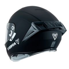 Casco  Fibra Giga 2 Stream Chroma Negro/Blanco Mate
