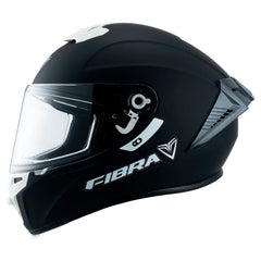 Casco  Fibra Giga 2 Stream Chroma Negro/Blanco Mate