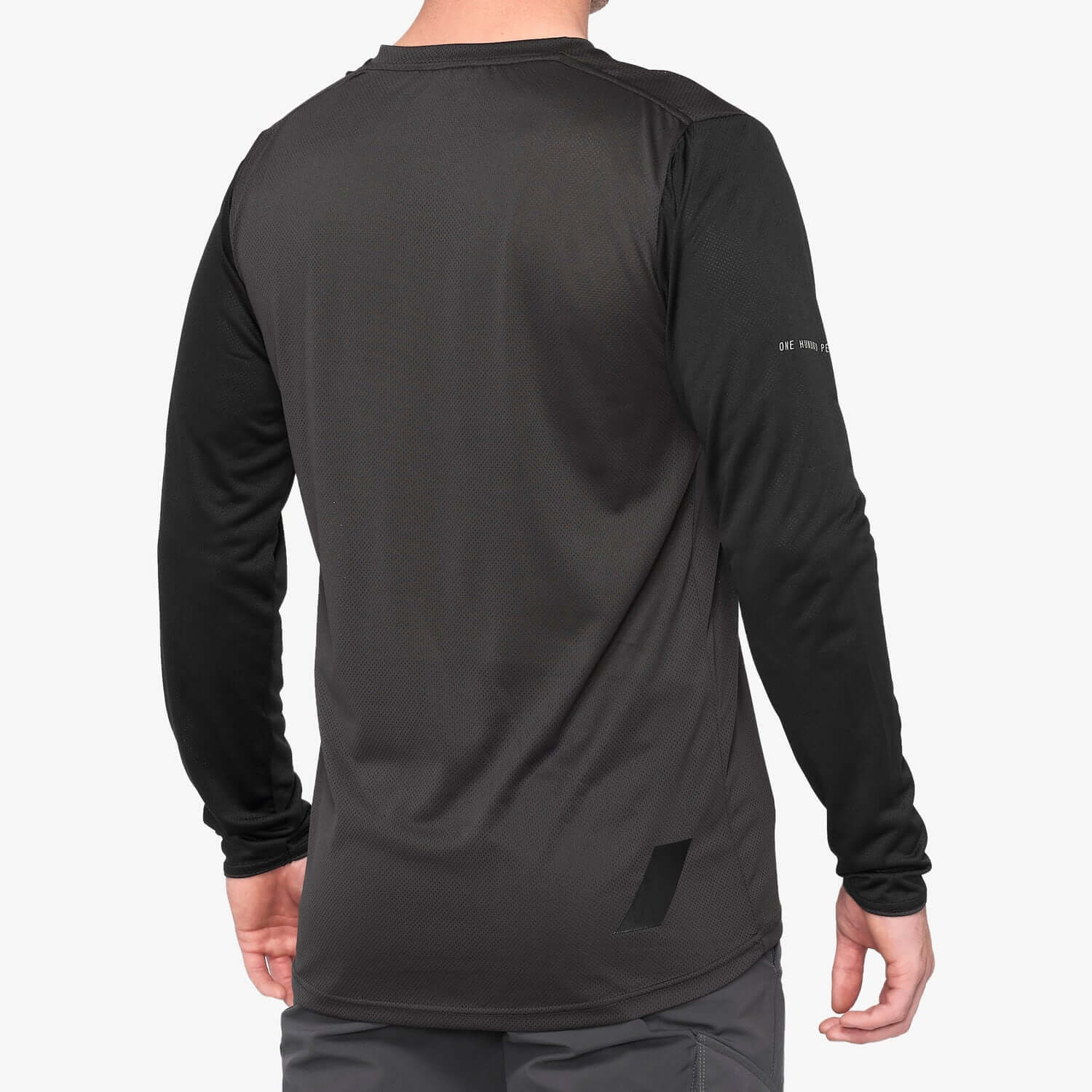 Jersey 100% Ridecamp LS Negro/Charcoal