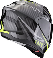 Casco Scorpion EXO-520 Evo Air Terra Negro/Silver/Amarillo Neon