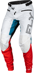Pantalon Fly Bicycle Rayce Rojo/Blanco/Azul Niño