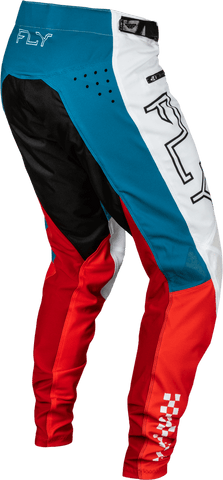 Pantalon Fly Bicycle Rayce Rojo/Blanco/Azul Niño