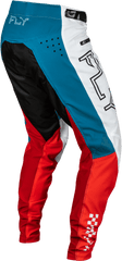 Pantalon Fly Bicycle Rayce Rojo/Blanco/Azul Niño