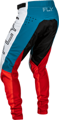 Pantalon Fly Bicycle Rayce Rojo/Blanco/Azul Niño