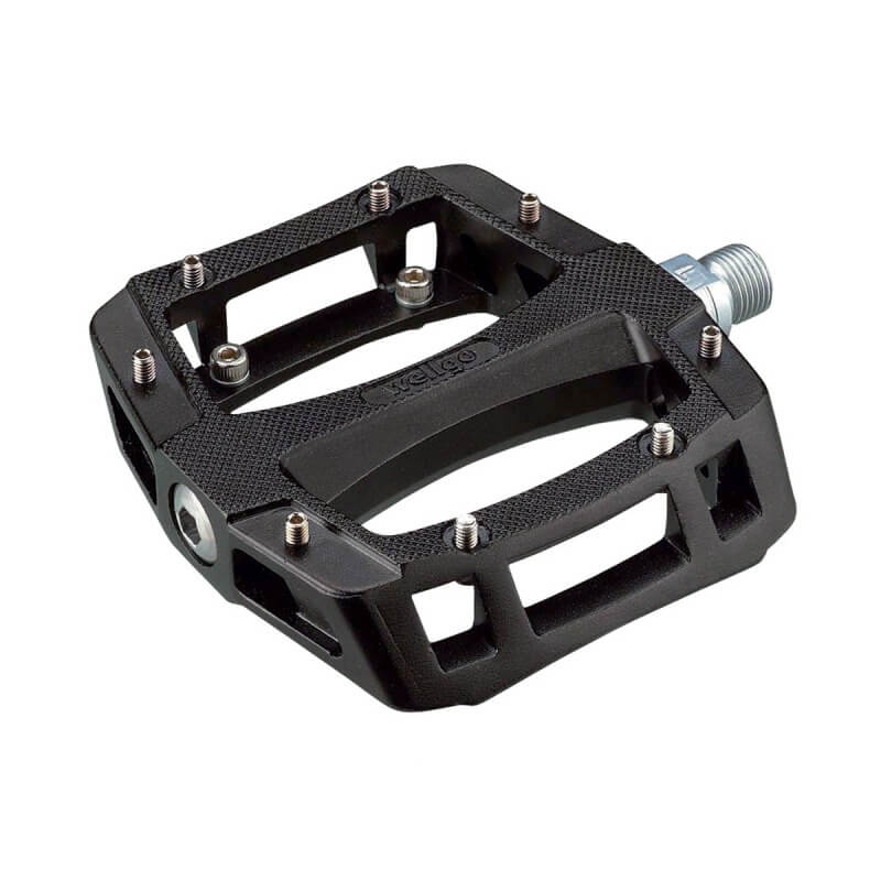 Pedales BMX Wellgo LU-A52 Aluminio 9/16" Negro